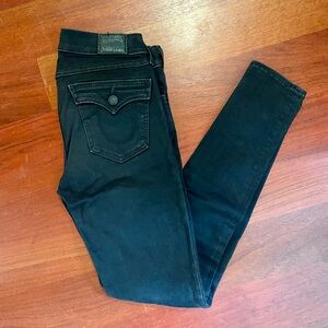 True Religion Black Skinny Jeans - Sz 27